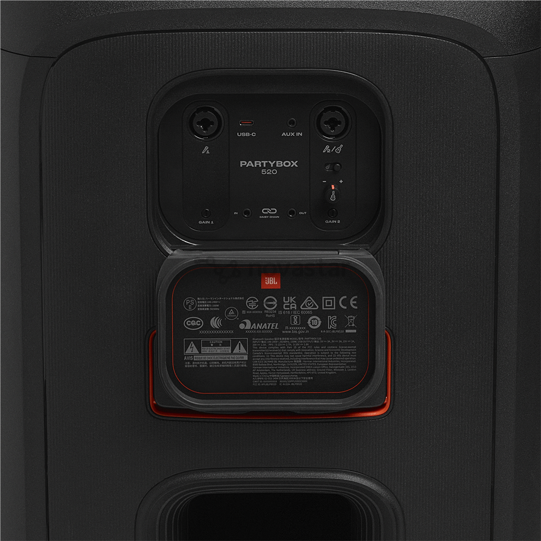 JBL Partybox Stage 520, juodas - Muzikinis centras