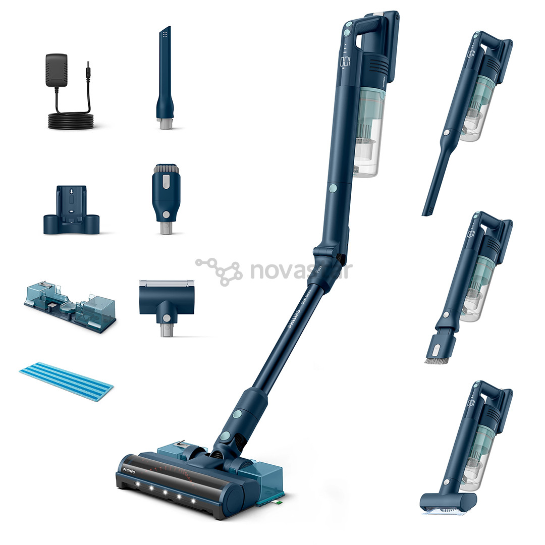 Philips 5000 Series  Flex, синий - Беспроводной пылесос