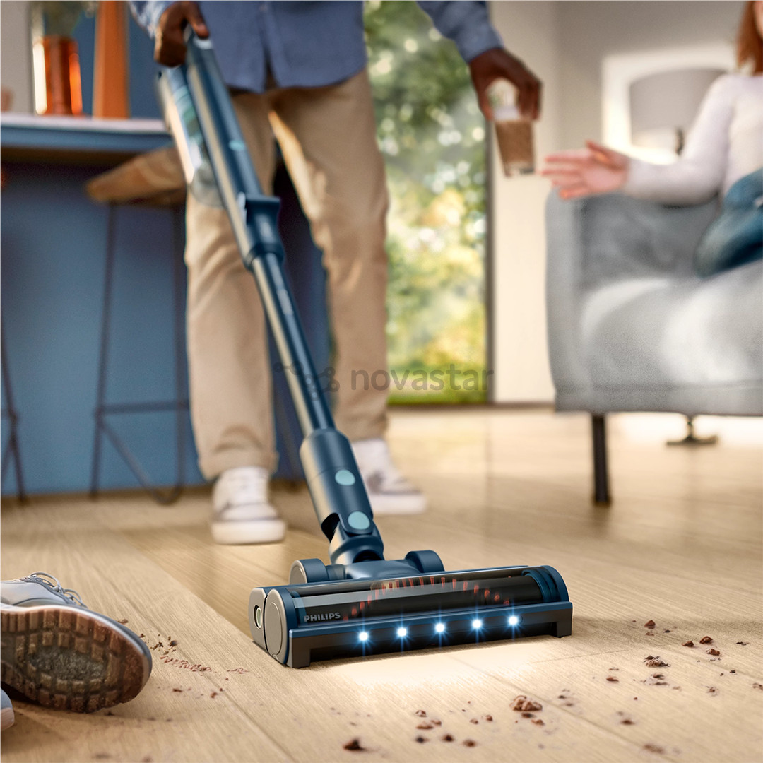 Philips 5000 Series  Flex, синий - Беспроводной пылесос