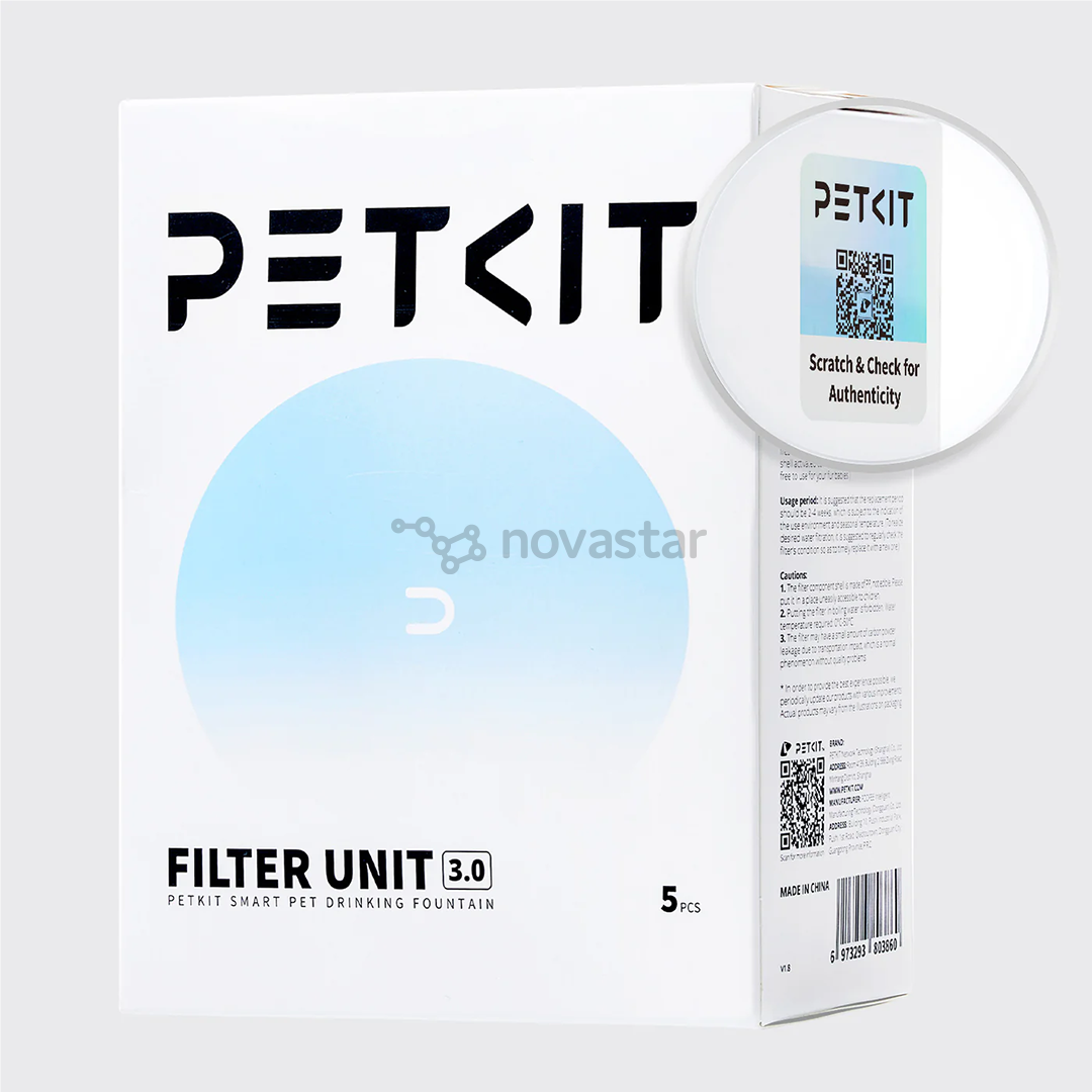 Filtrai gyvūnų girdyklai Petkit G3, 5 vnt.