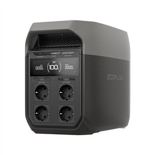 EcoFlow Delta 3, 1024 Wh, pilkas - Maitinimo šaltinis 5016301002