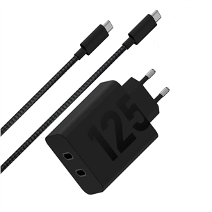 Motorola TurboPower, 125 W, black - Charger PG38C06632