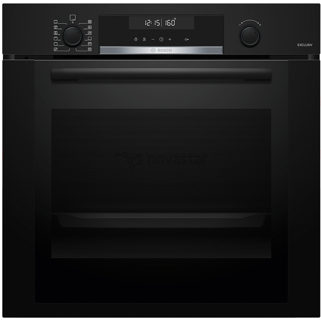 Bosch, 71 L, pirolizė, juoda - Įmontuojama orkaitė