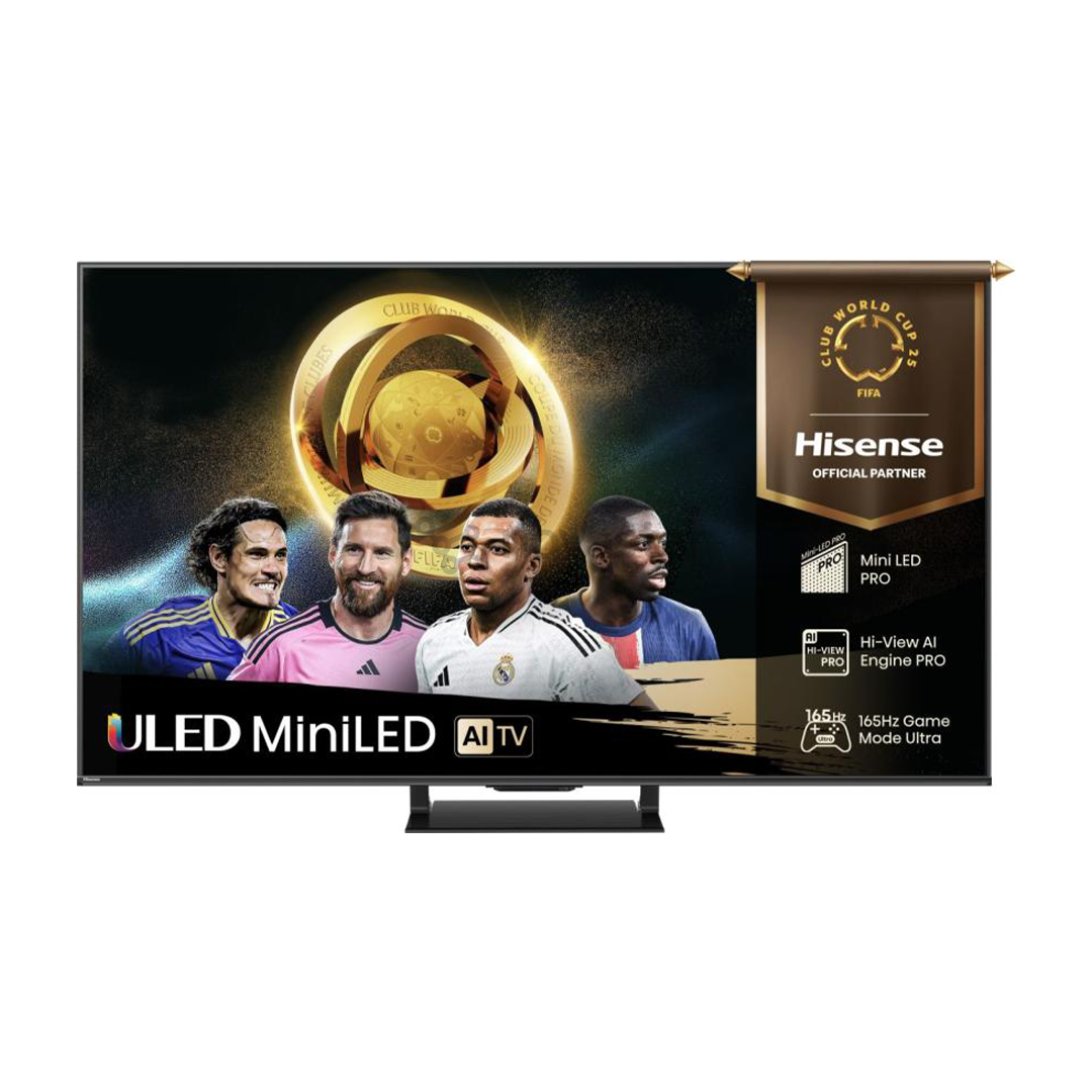 Hisense U7Q PRO, 75'', 4K UHD, ULED, Mini LED, черный - Телевизор