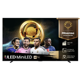 Hisense U7Q PRO, 100'', 4K UHD, ULED, Mini LED, juodas - Televizorius