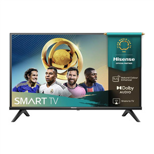 Hisense A4Q, 40'', HD, LED LCD, juodas - Televizorius