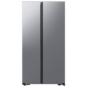 Samsung, NoFrost, 583 L, height 178 cm, silver - SBS šaldytuvas RS57DG400EM9EO
