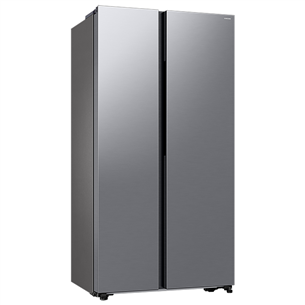 Samsung, NoFrost, 583 L, height 178 cm, silver - SBS šaldytuvas