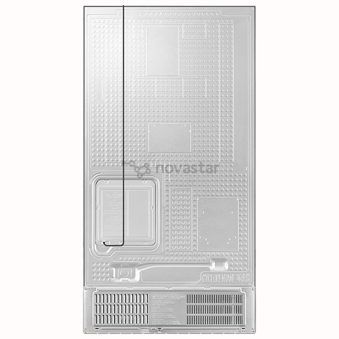 Samsung, NoFrost, 583 L, height 178 cm, silver - SBS šaldytuvas