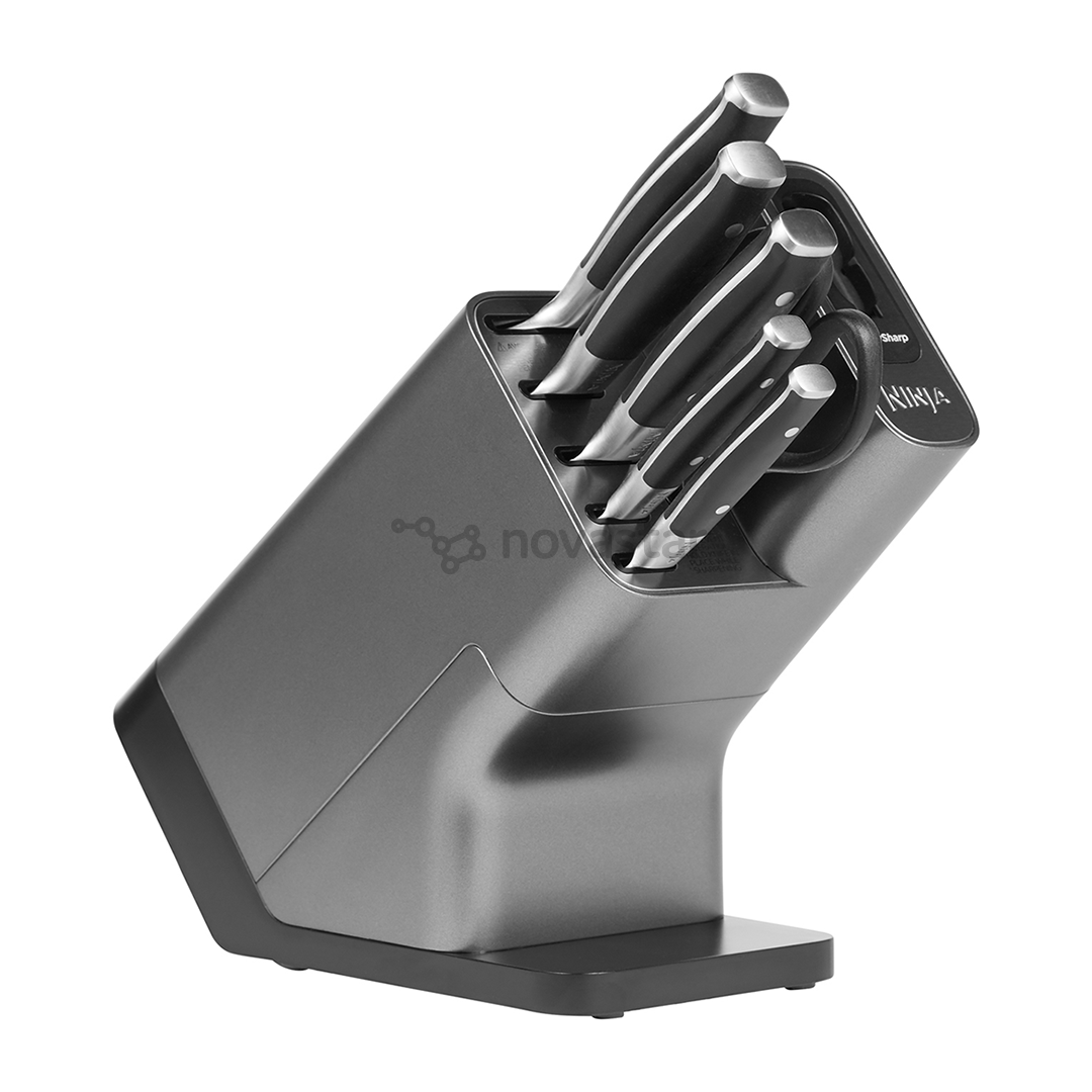 Ninja Foodi StaySharp, 6-piece set - Peilių rinkinys su galąstuvu