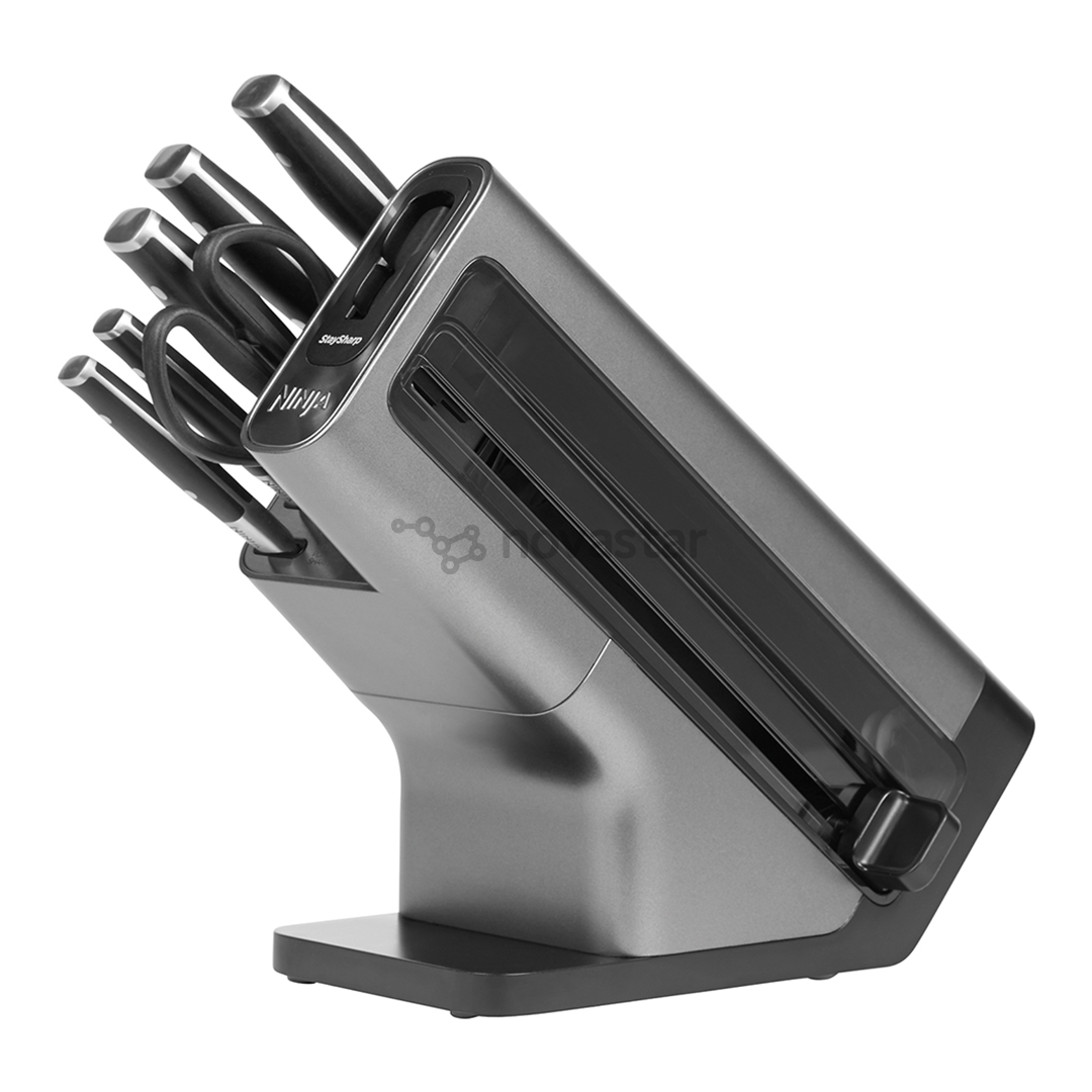 Ninja Foodi StaySharp, 6-piece set - Peilių rinkinys su galąstuvu
