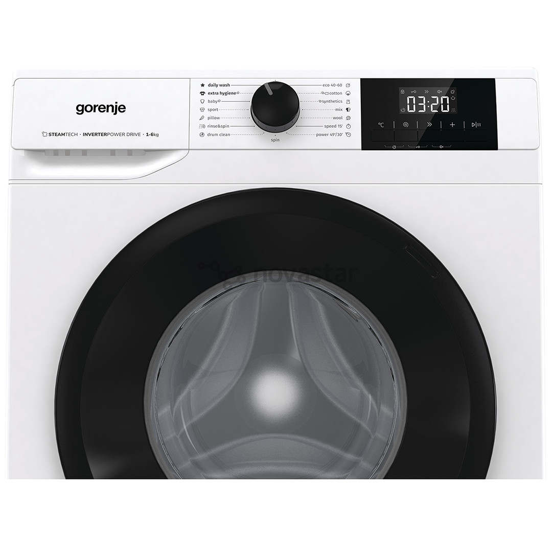 Gorenje, 6 kg, gylis 43.5 cm, 1200 aps./min. - Skalbimo mašina
