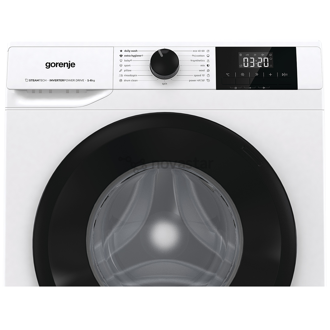 Gorenje, 6 kg, depth 43.5 cm, 1000 rpm - Front load washing machine
