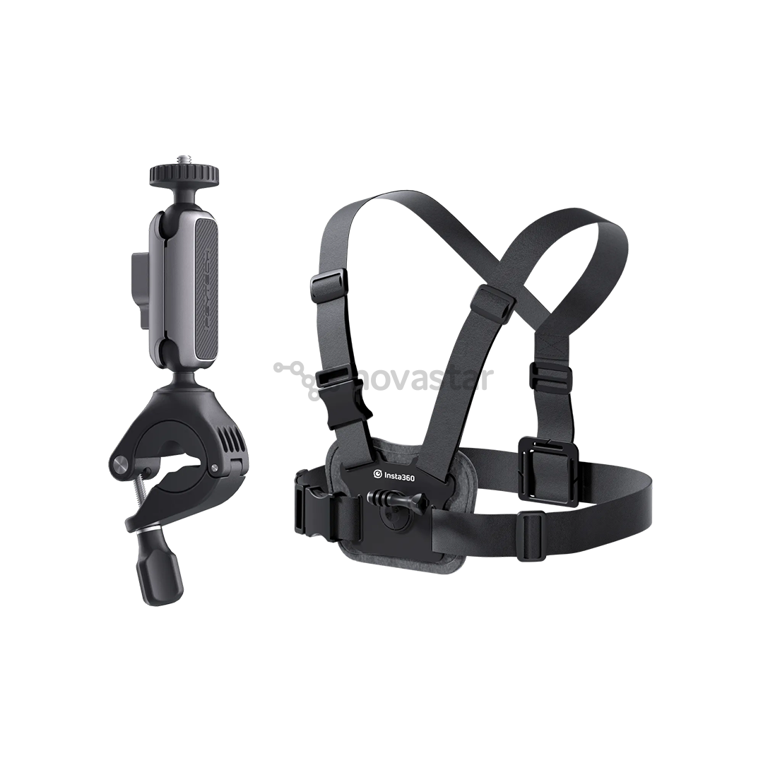 Insta360 X5 Road Cycling Bundle, 8K, 360º, черный - Экшн-камера