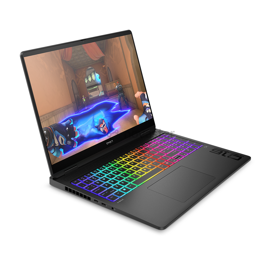 HP Omen Max 16, 16'', WUXGA, 165 Hz, Ryzen AI 9, 32 GB, 1 TB, RTX 5080, ENG, shadow black - Notebook