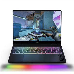 HP Omen Max 16, 16'', WUXGA, 165 Гц, Ryzen AI 7, 24 ГБ, 1 ТБ, RTX 5070 Ti, ENG, черный - Ноутбук BP7R3EA#ABB