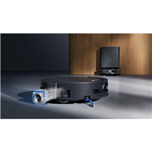 Ecovacs Deebot T80 Omni, wet & dry, juodas - Dulkių siurblys robotas