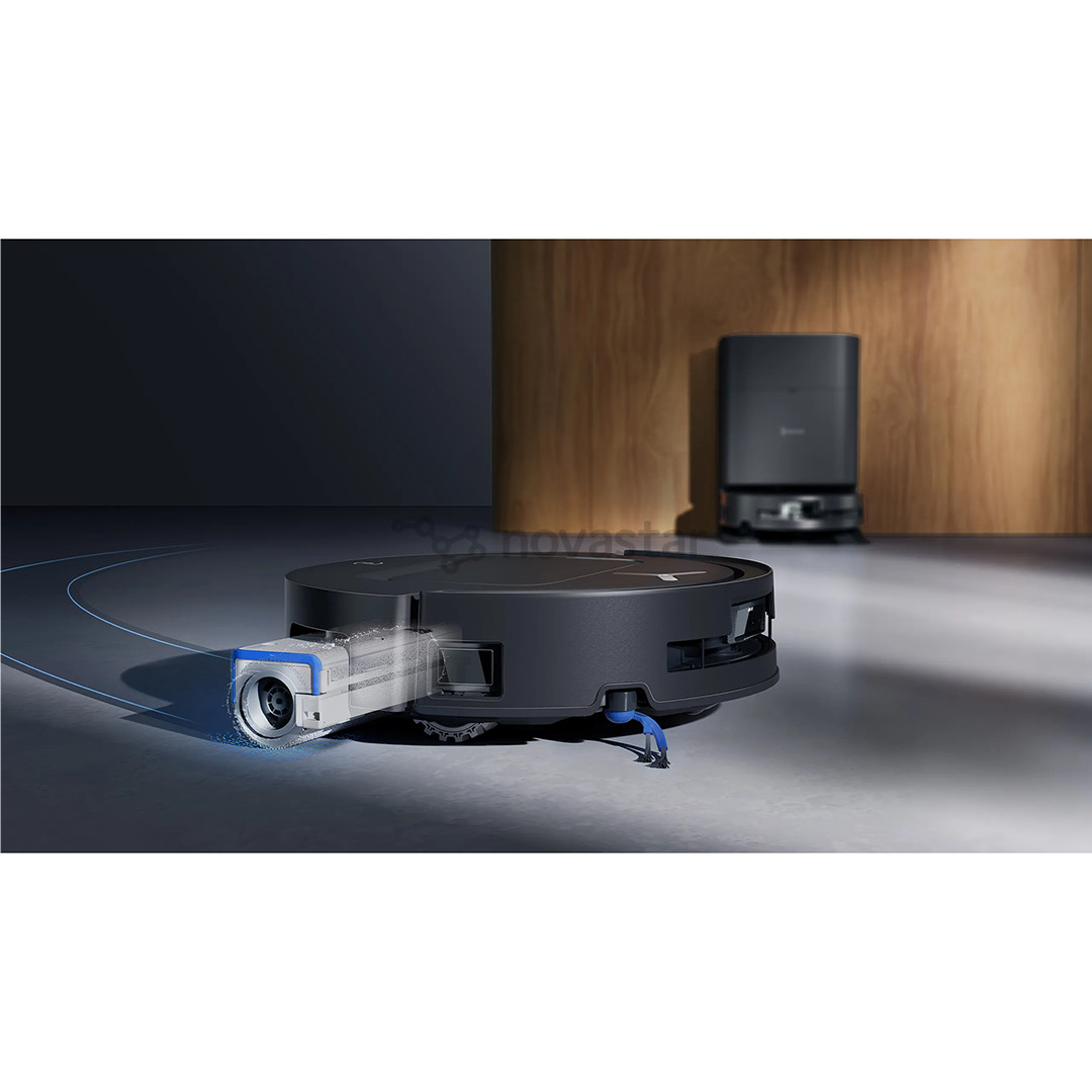 Ecovacs Deebot T80 Omni, wet & dry, juodas - Dulkių siurblys robotas