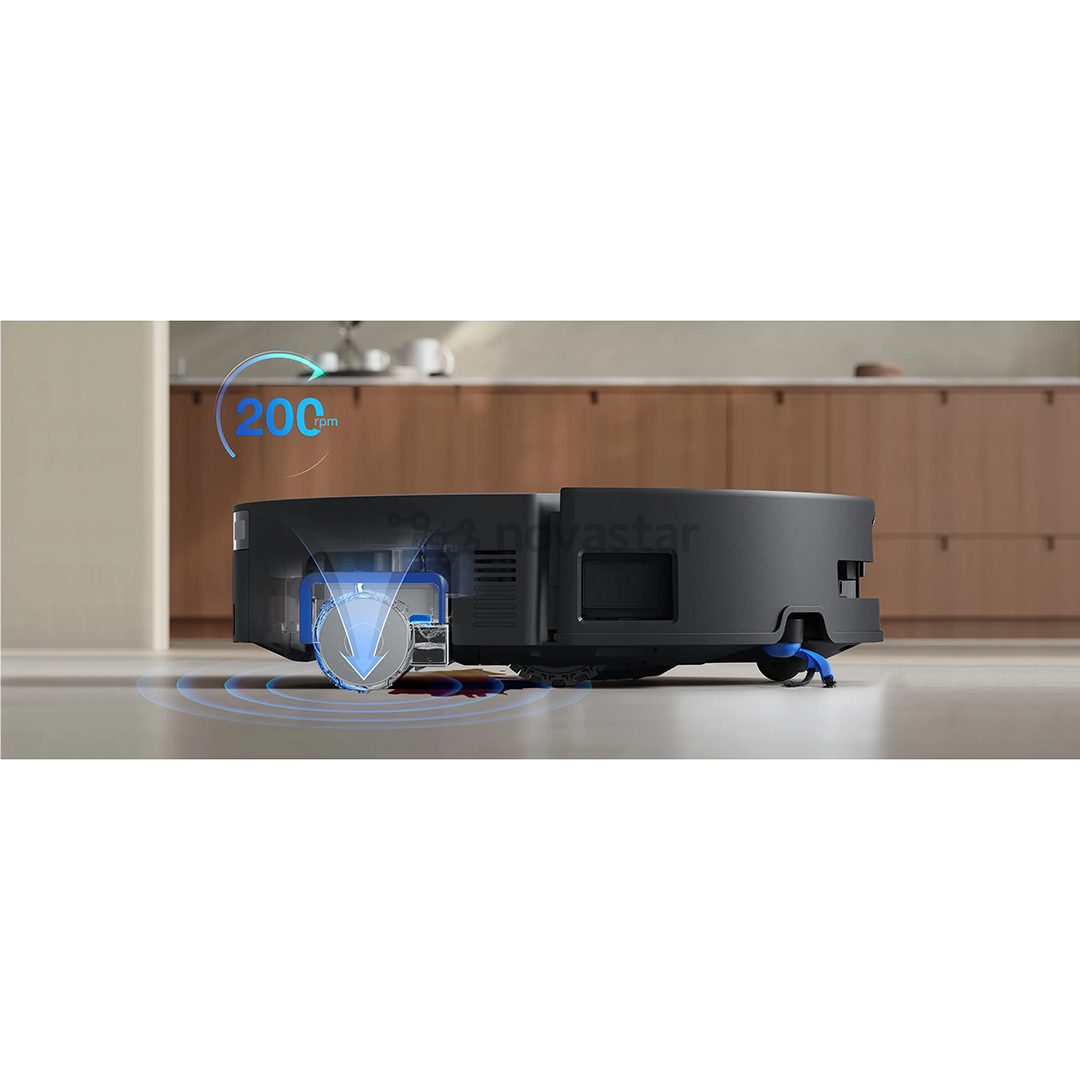 Ecovacs Deebot T80 Omni, wet & dry, juodas - Dulkių siurblys robotas