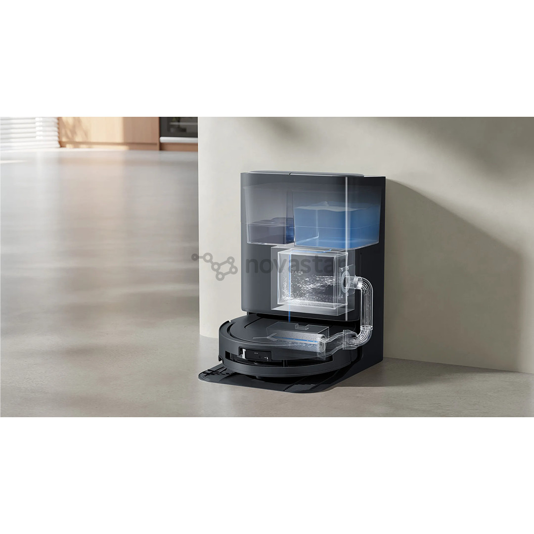 Ecovacs Deebot T80 Omni, wet & dry, juodas - Dulkių siurblys robotas