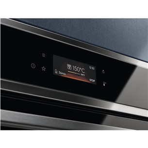 Electrolux, 44 L, su mikrobangų krosnelės funkcija, nerūdijančio plieno - Įmontuojama mini orkaitė su griliu