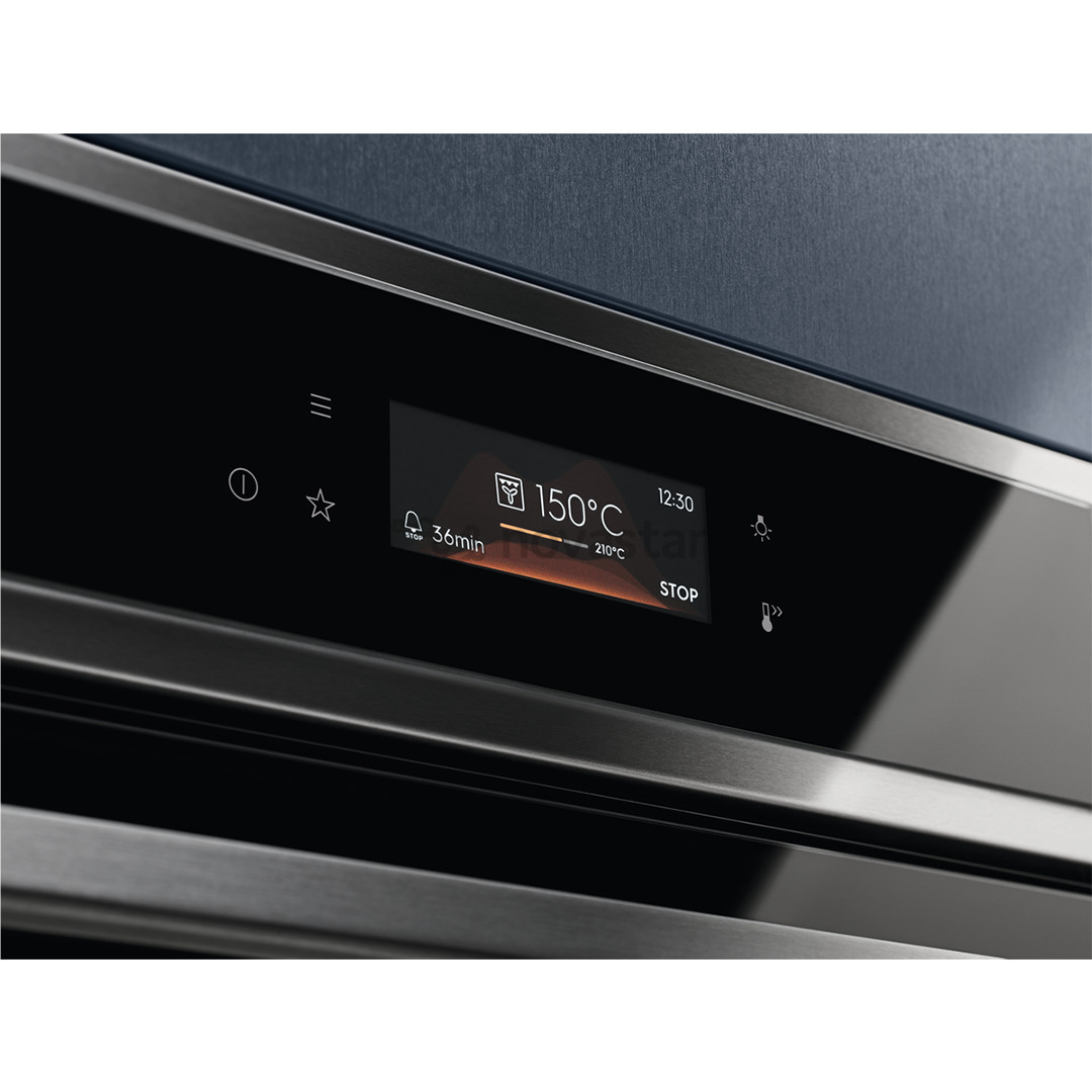 Electrolux, 44 L, su mikrobangų krosnelės funkcija, nerūdijančio plieno - Įmontuojama mini orkaitė su griliu