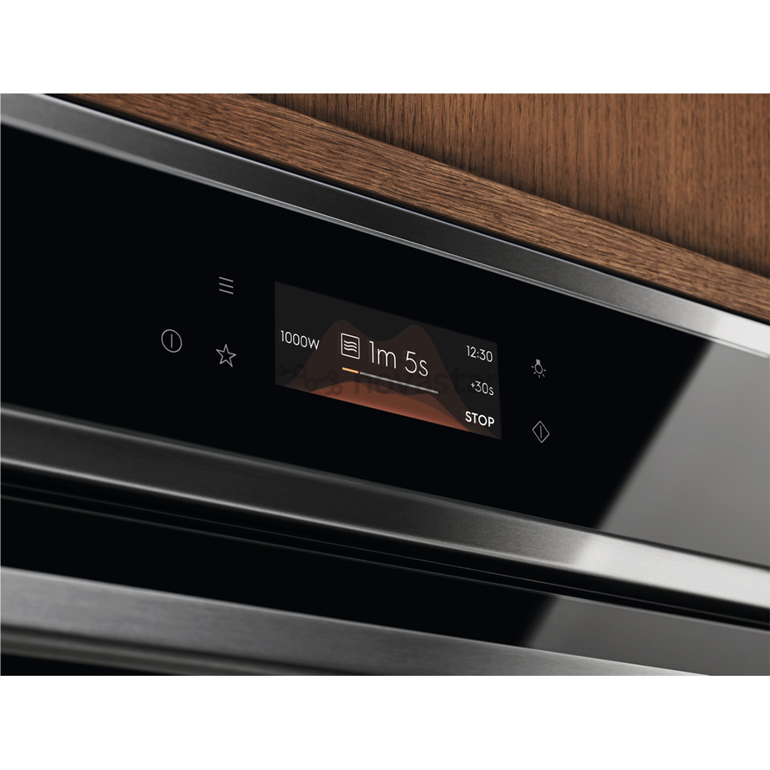 Electrolux, 44 L, su mikrobangų krosnelės funkcija, nerūdijančio plieno - Įmontuojama mini orkaitė su griliu
