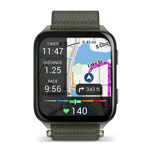 Garmin Venu X1, žalias - Išmanusis laikrodis