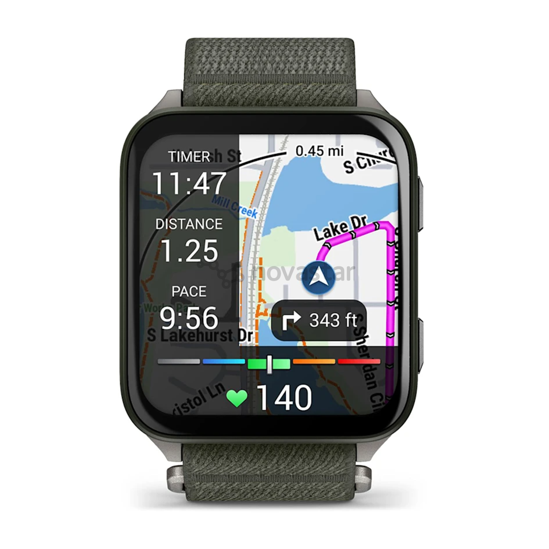 Garmin Venu X1, žalias - Išmanusis laikrodis