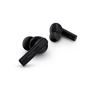 Philips TAT2520, juodos - Belaidės ausinės