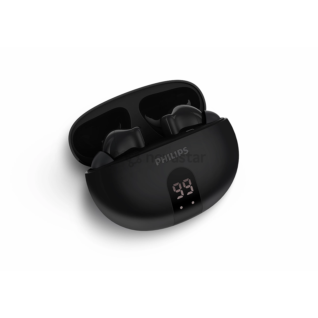 Philips TAT2520, juodos - Belaidės ausinės