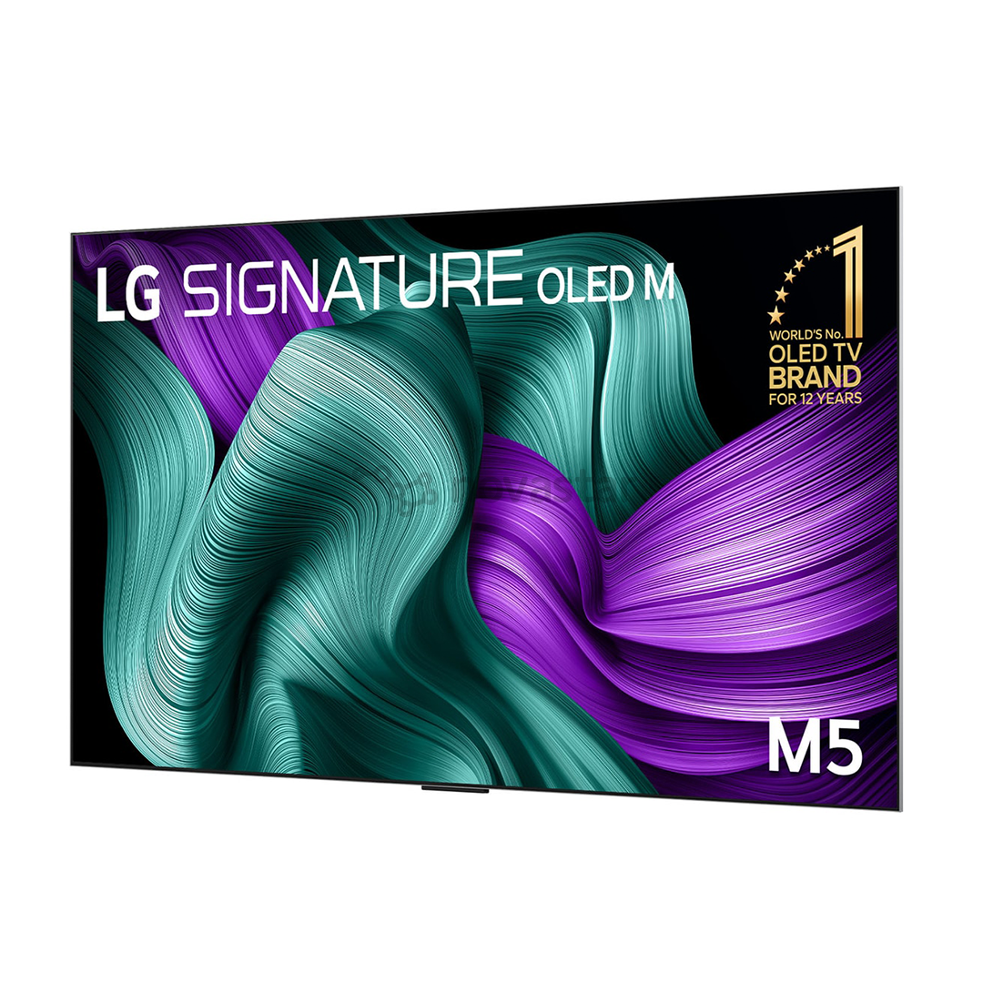 LG Signature OLED Evo AI M5, 97'', 4K UHD, OLED, juodas - Televizorius