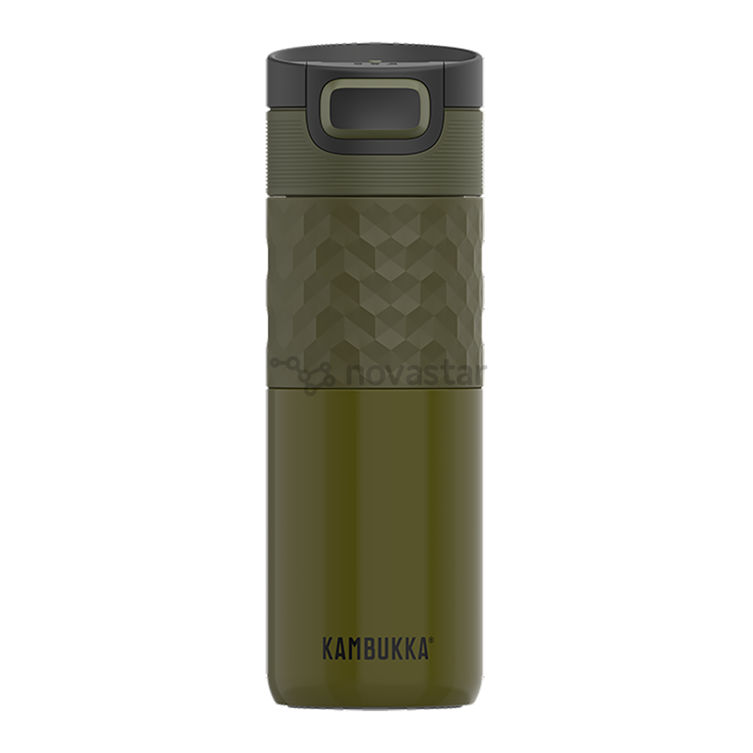 Kambukka Etna Grip, Khaki Warrior, 500 ml, green - Thermal bottle