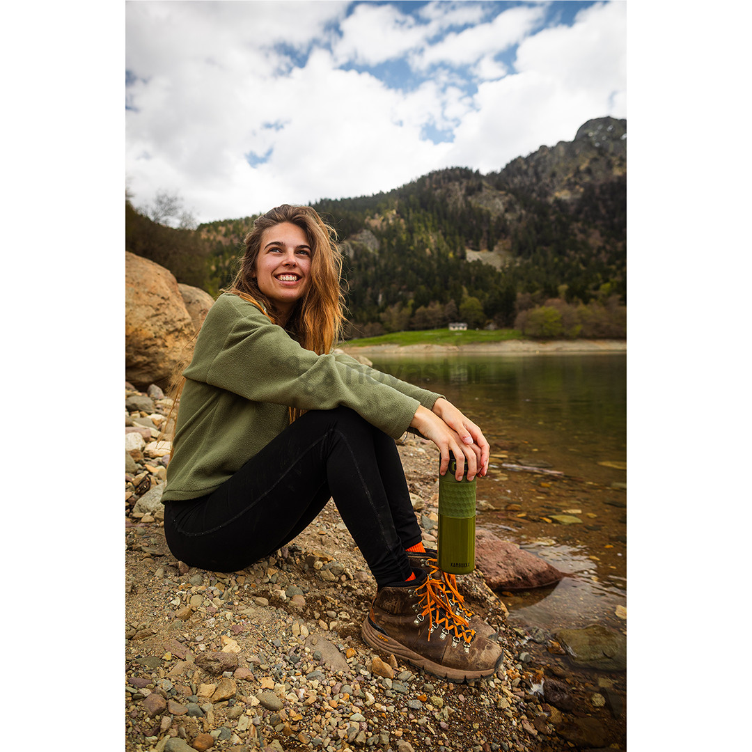 Kambukka Etna Grip, Khaki Warrior, 500 ml, žalia - Termogertuvė