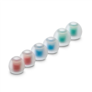 Hama Silicone Replacement Ear Pads, 6 vnt., skaidrūs - Ausinių antgaliai