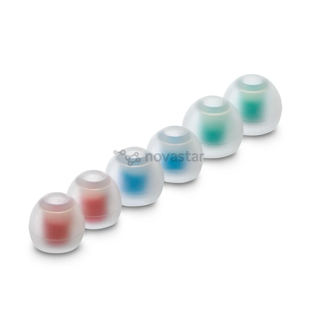 Hama Silicone Replacement Ear Pads, 6 шт., прозрачный - Насадки для наушников