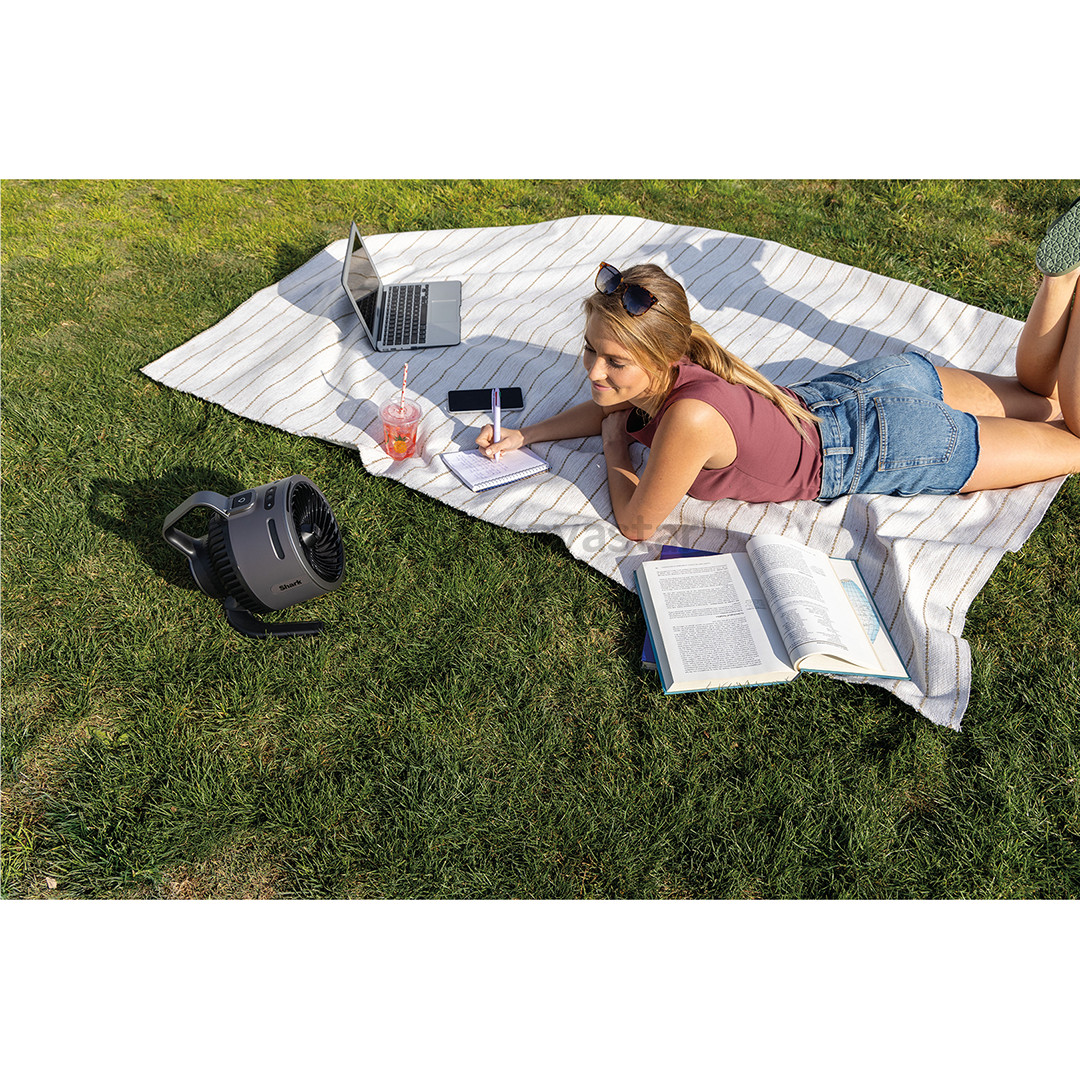 Shark FlexBreeze HydroGo, tamsiai pilkas - Ventiliatorius