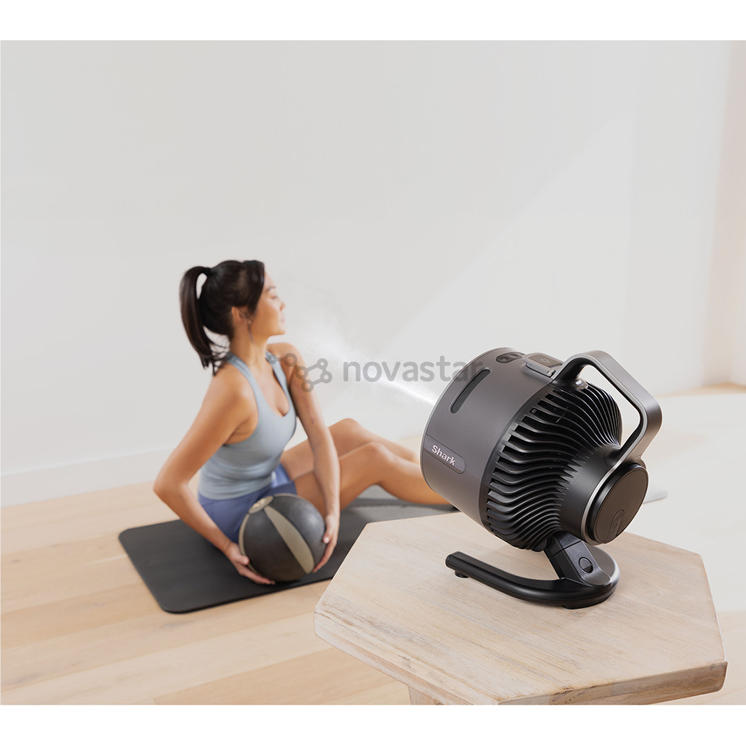 Shark FlexBreeze HydroGo, tamsiai pilkas - Ventiliatorius