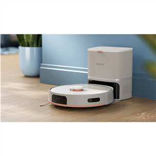 Philips HomeRun 5000 Series, Wet & Dry, smėlio spalvos - Dulkių siurblys robotas