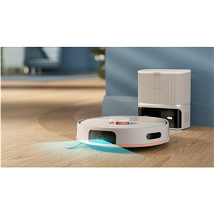 Philips HomeRun 5000 Series, Wet & Dry, smėlio spalvos - Dulkių siurblys robotas