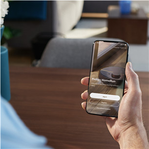 Philips HomeRun 5000 Series, Wet & Dry, smėlio spalvos - Dulkių siurblys robotas