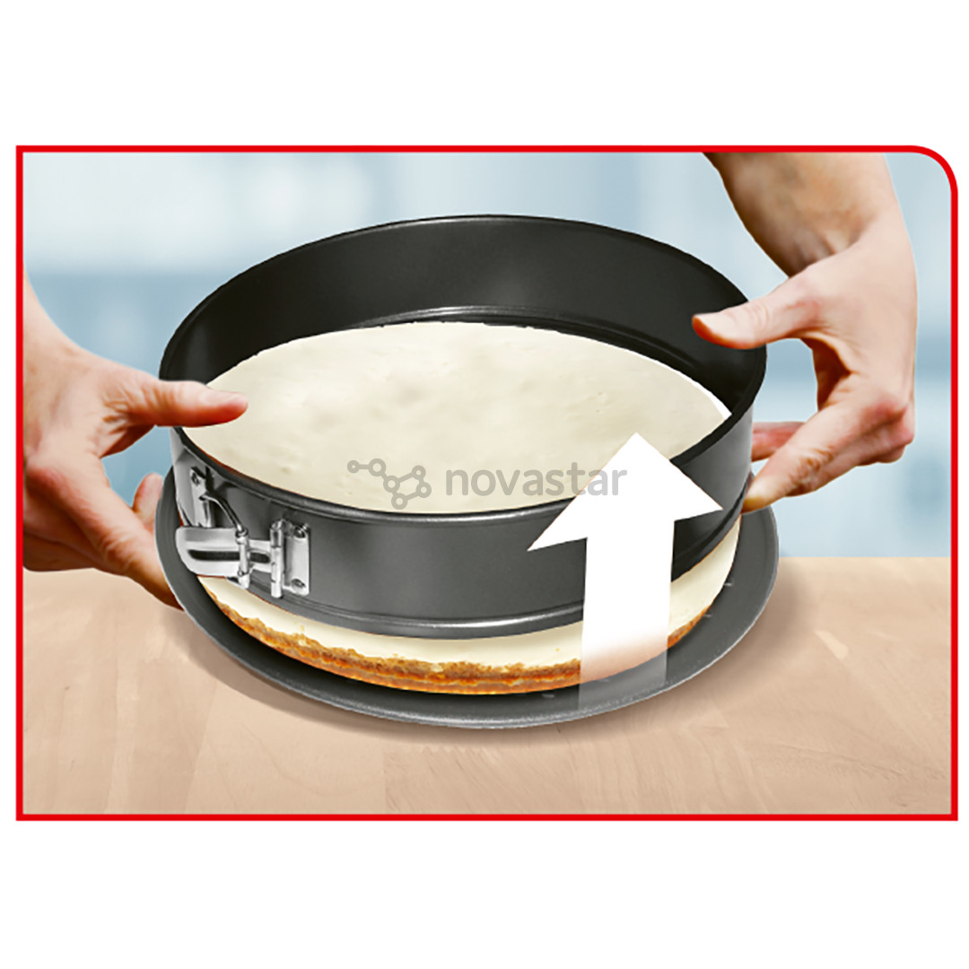 Tefal Easybake, 24 cm, pilka/juoda - Kepimo forma