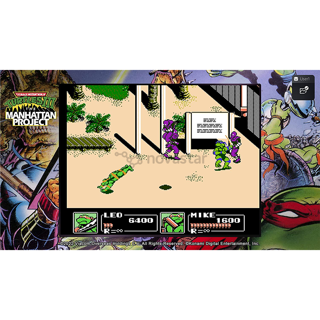 Teenage Mutant Ninja Turtles: The Cowabunga Collection, Nintendo Switch - Žaidimas