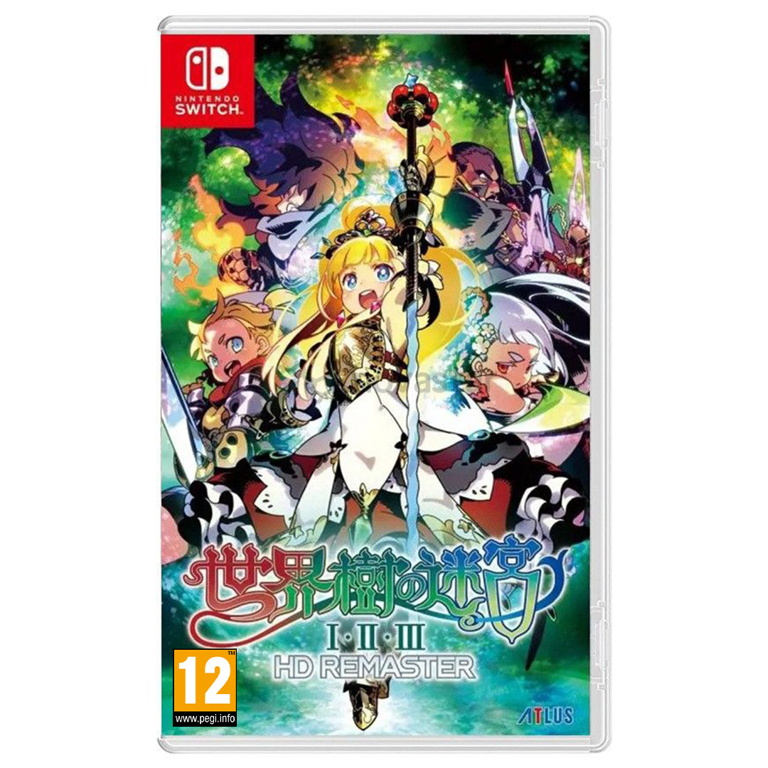 Etrian Odyssey Origins Collection, Nintendo Switch - Игра