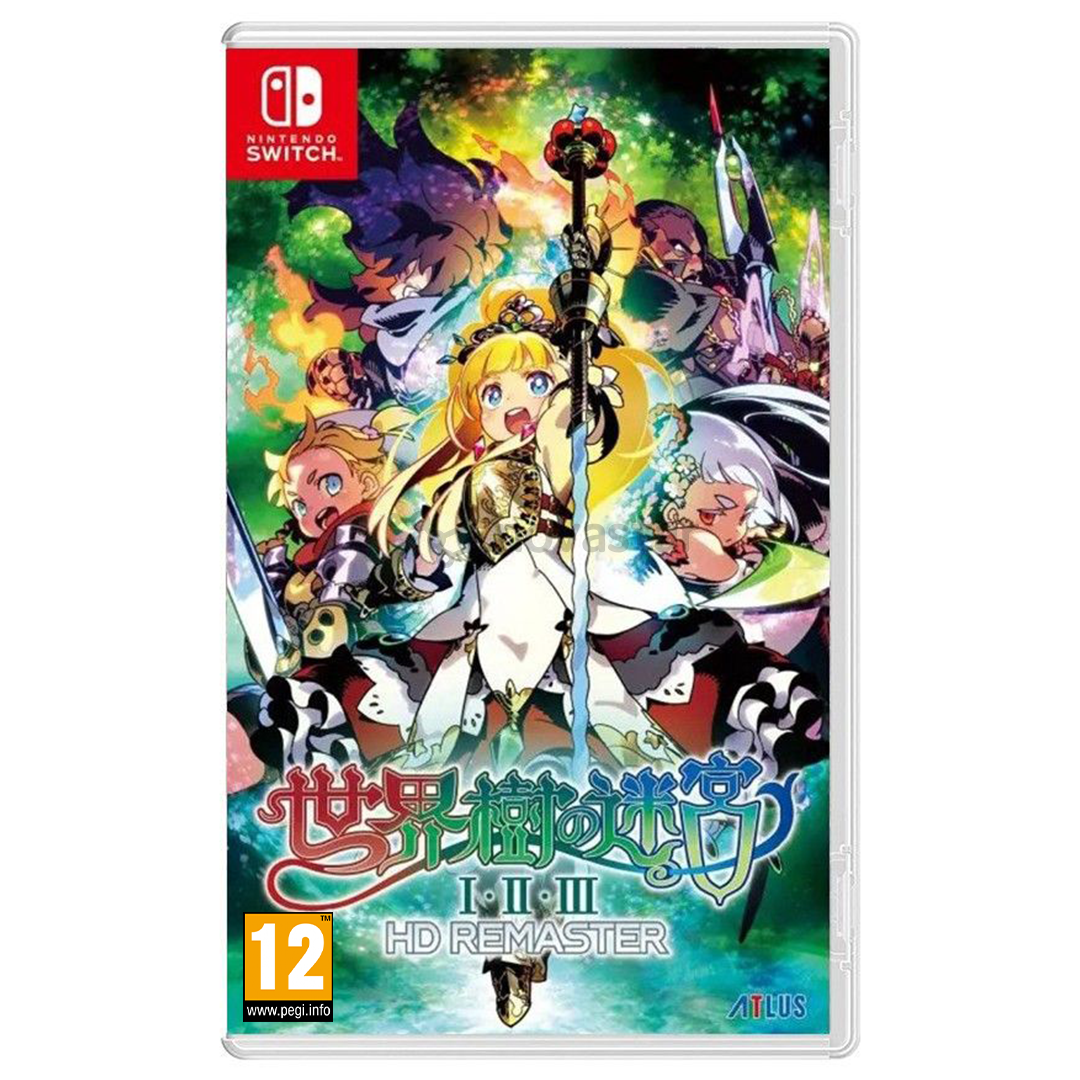 Etrian Odyssey Origins Collection, Nintendo Switch - Žaidimas