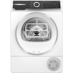 Bosch, Series 6, 9 kg, depth 61.3 cm - Clothes dryer WQH245BWSN