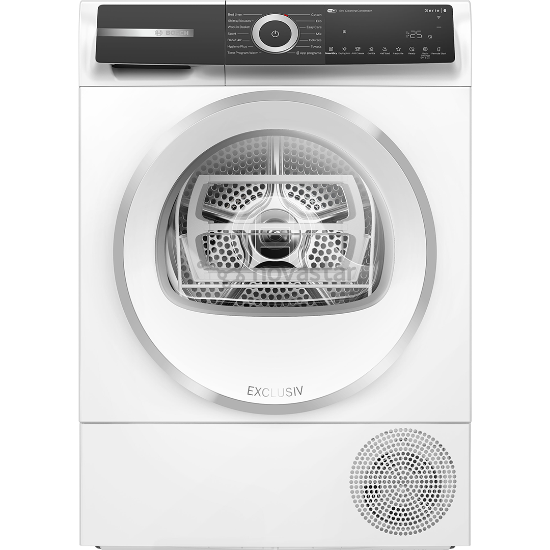 Bosch, Series 6, 9 kg, depth 61.3 cm - Clothes dryer