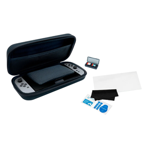 Nacon Starter Pack, Nintendo Switch 2, juodas - Dėklas + ekrano apsauginis stiklas
