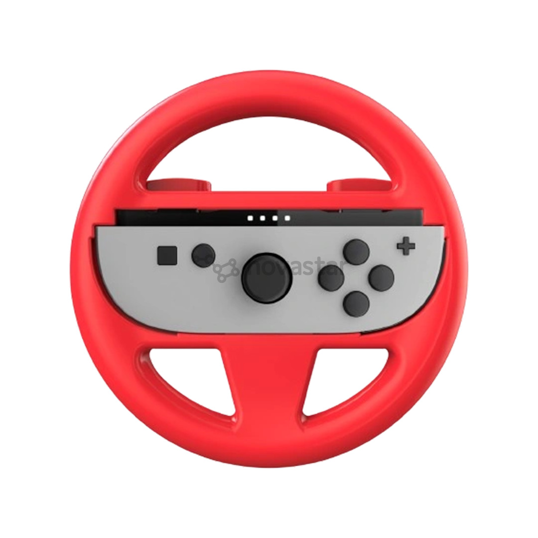 Nacon Joy-Con 2 Wheel, Nintendo Switch 2, 2 vnt., mėlynas/raudonas - Žaidimų vairas