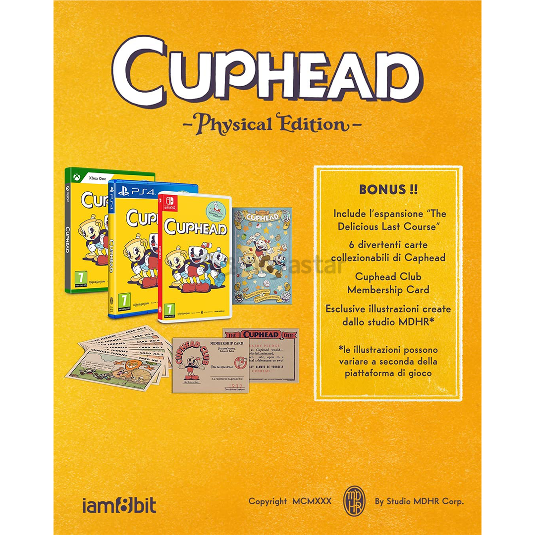 Nintendo Switch Cuphead - Žaidimas